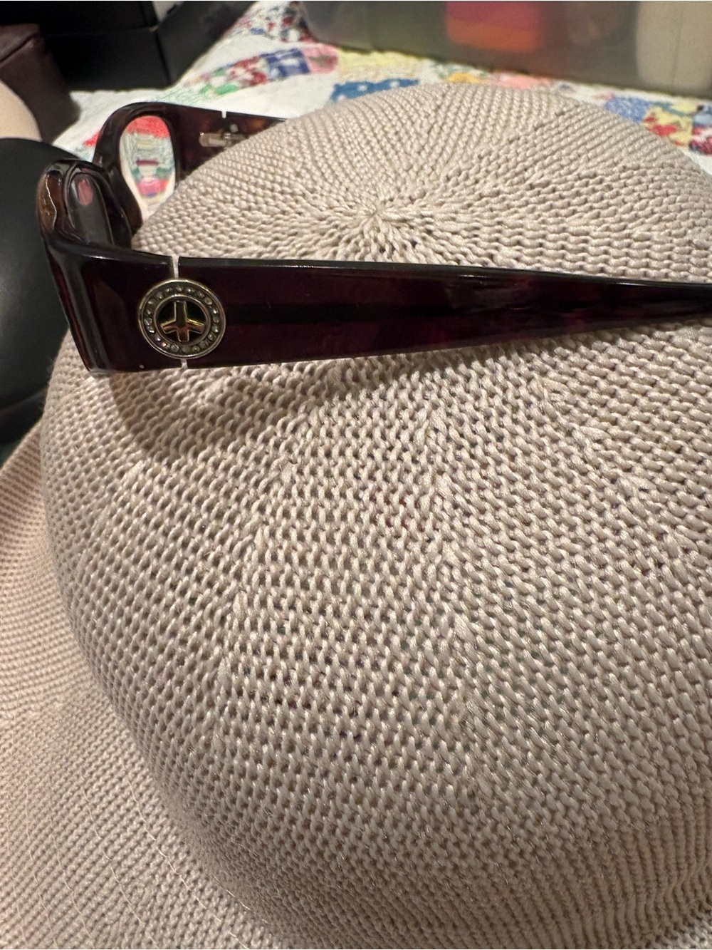 Women’s Tortoiseshell Rectangle Reading Glasses - Brown, Brighton 1.5 - Picture 2 of 5